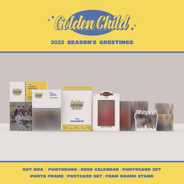 GOLDEN CHILD - 2022 SEASON'S GREETINGS - interAsia